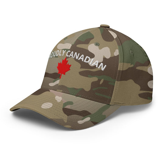 Proudly Canadian Camouflage Ball Cap