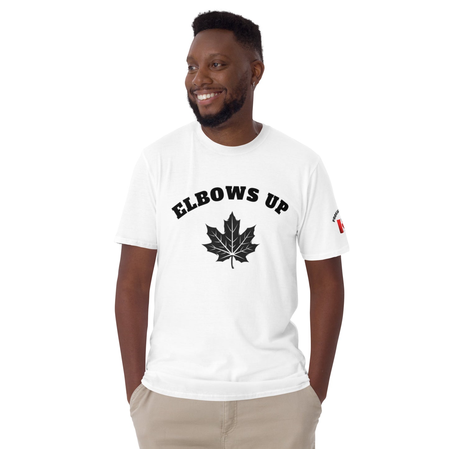 Elbows Up Canada Short-Sleeve Unisex T-Shirt